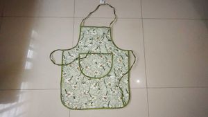 Floral Print Apron