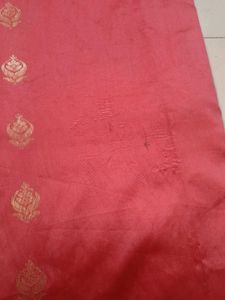 Elegant Pink Banarasi Saree