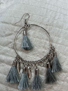 Grey Earrings