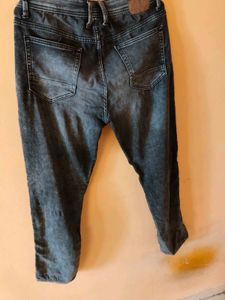 Charcoal Denim Jeans - Size 30 (Zudio)