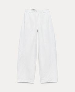 White Baggy Trouser