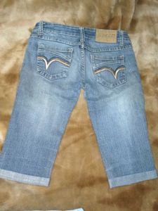 Denim Capri