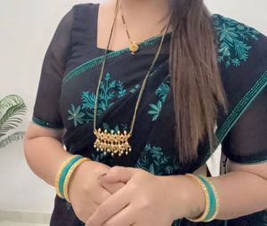 Black Embroidery Saree