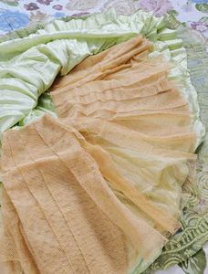 Partywear Net Embroidered Heavy Cancan Gown