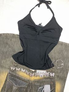 y2k 2000s halter top