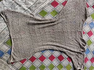 Grey Knit Top