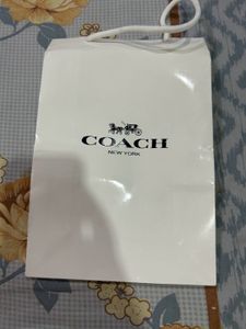 Today Offer -Coach Wallet With Carry bag, box,card