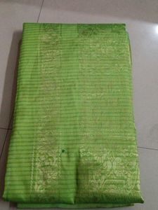 Silk Saree Set 2 - Green &amp; Prach