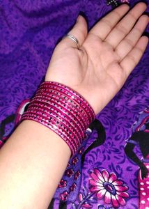 Pink Bangle Set