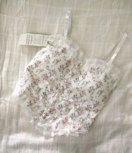 French Vintage Lace Details Camisole Top ✨
