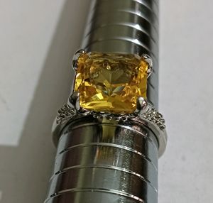 Yellow Sapphire Ring