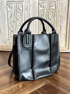 Zara Black Tote Bag