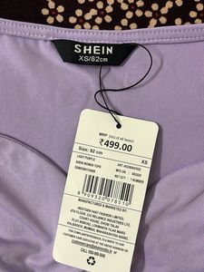 SHEIN lilac full sleeves top