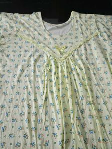 🌼 Soft Hosiery Cotton Nighty – Comfort Meets Eleg
