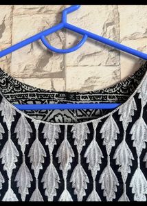 Black 2 Layered Kurti