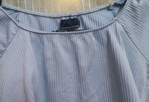 Cute Light Blue Crop Top