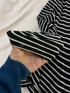 Striped Long Sleeve Top