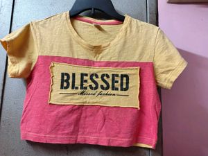 Cute 'Blessed' Graphic Tee