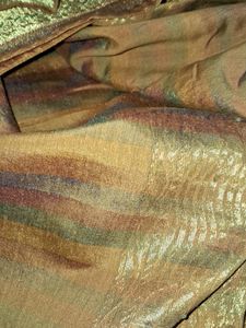 Silk Saree with Gold Border
