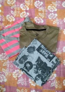 3 T-shirt  Combo
