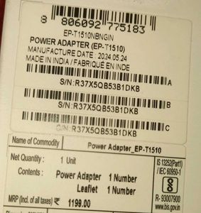 Samsung Original Power Adapter