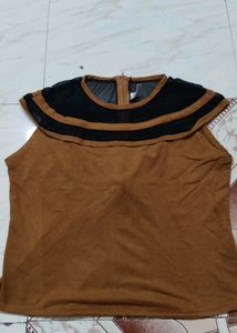 Modern Net Top For Girls
