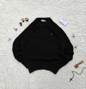 U.S POLO ASSN. Black Cable Knit Sweater