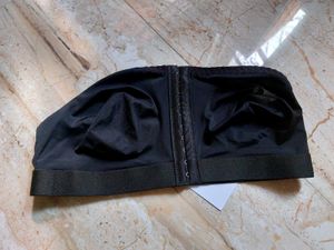 Black Strapless Bra Top