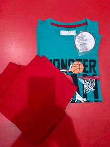 BOYS&#39; TSHIRT HAFF LOWER SET
