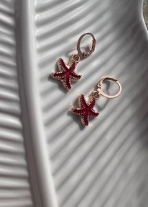 Starfish Drop Earrings