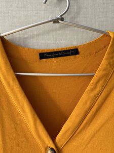 Mustard Cute Top