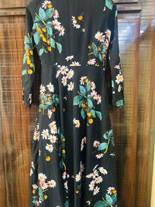 Modest Long Floral Gown