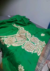 Green Embroidered Kurti