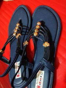 Elegant Blue Flats