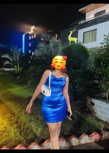 Shein Blue Mini Dress