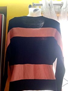Striped Long Sleeve Top