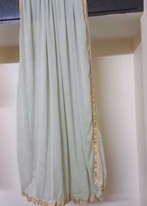 Elegant Mint Embroidered Kurti