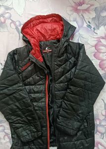 Stylish Black Quilted Jacket