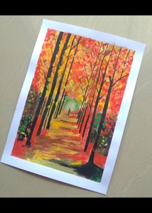 A4 Ivory Sheet Painting