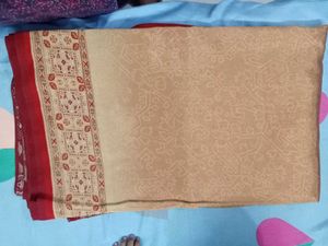 Floral Print Saree