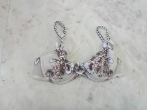 Embroidered Cute Net Bra