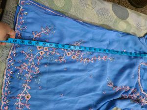 Beautiful Contrast Patiala Suit In S 36 Bust SIze