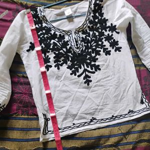 Embroidery Short Kurti