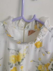 White - Yellow Sundress