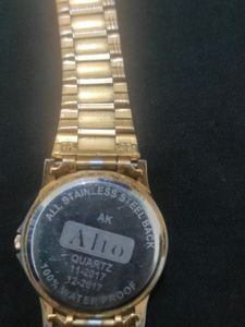 100 % Water Proof ALto QUARTZ Unisex Watch