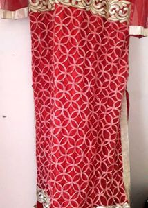 Red Straight Kurti