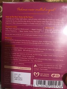 Plum Tonka Bella Perfume