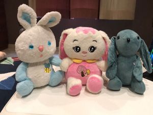 Bunny Plushie Set