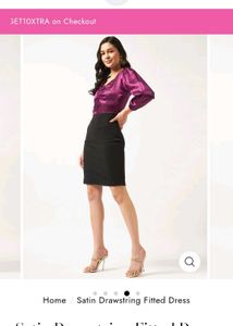 Elegant Two-Tone Dress