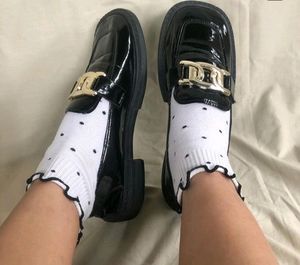 square toe gold Chain loafer Price Drop Alert